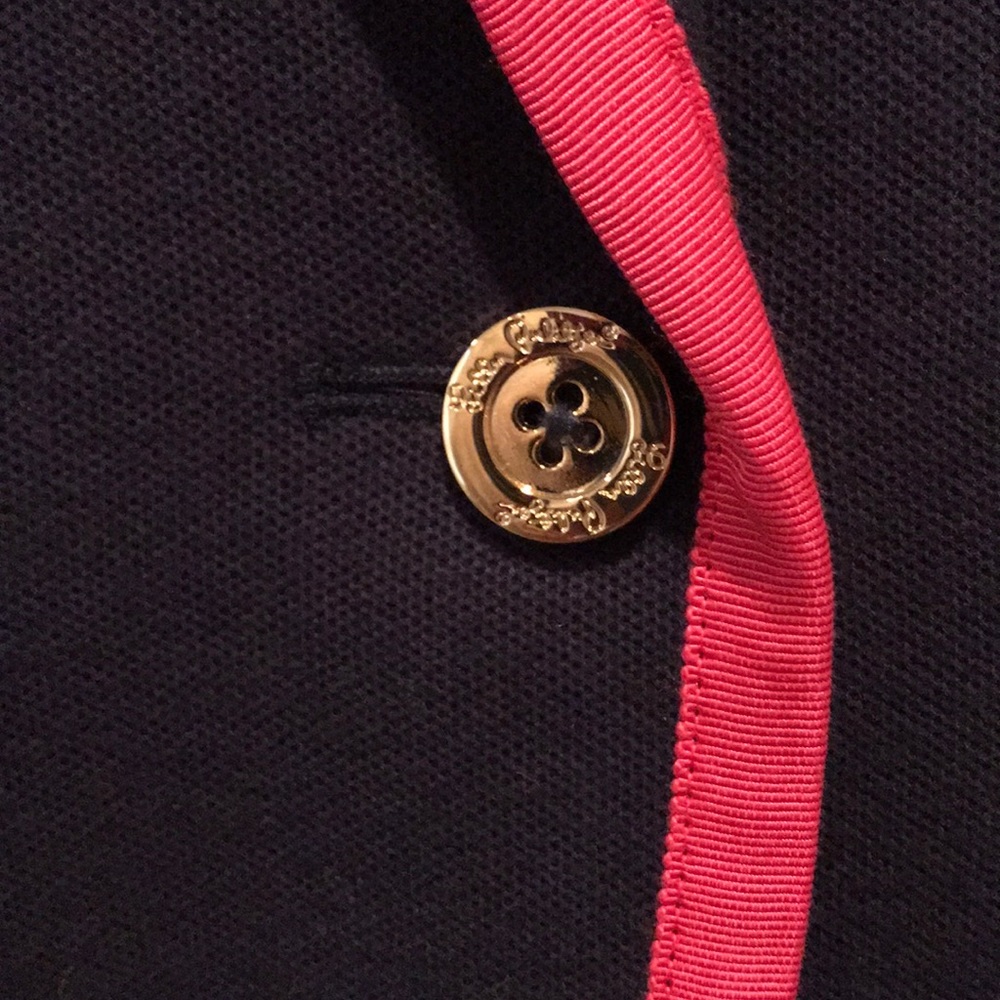 Lilly Blazer - navy with pink trim - Picture 3 of 5